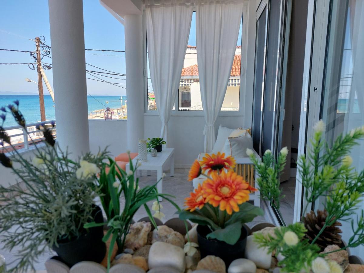Nefeli Seaside Apartments Polychrono Ngoại thất bức ảnh