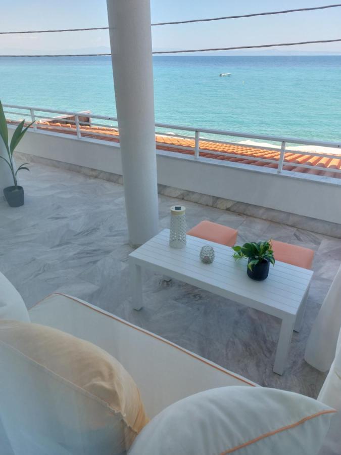 Nefeli Seaside Apartments Polychrono Ngoại thất bức ảnh